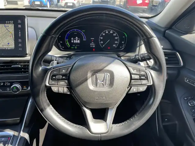 ホンダ アコード EX 埼玉県 2021(令3)年 4.8万km ルナシルバーM ・純正ナビ/・サンルーフ/・レザーシート（黒）/・レーダークルーズ/・パドルシフト/・バックカメラ/・ドラレコ/・コーナーセンサー/・シートヒーター/・シートメモリ/・バックカメラ