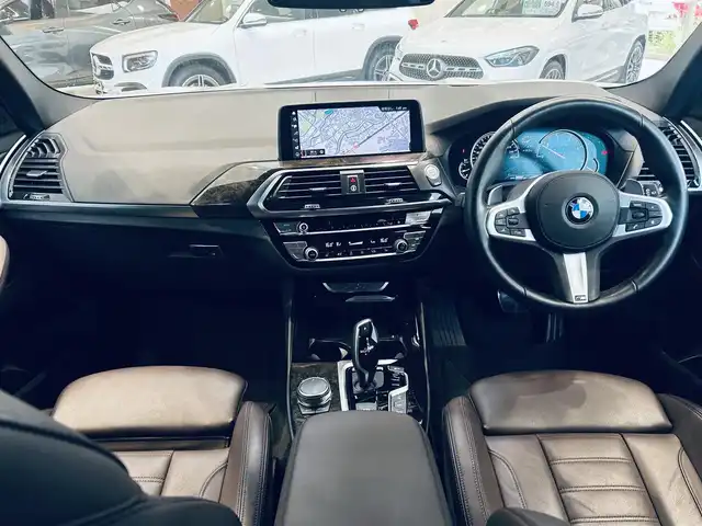 ＢＭＷ Ｘ３ xDrive20d Mスポーツ 大阪府 2019(平31)年 2.1万km 白 ハイラインP/インテリジェントセーフティ/ワンオーナー/ACC/HUD/ブラウンレザー/パワーシート/Dシートメモリ/シートヒーター/純正ナビ/TV/360度カメラ/純正19インチAW/LEDヘッドライト/電動リアゲート/ブラインドスポット/ワイヤレス充電
