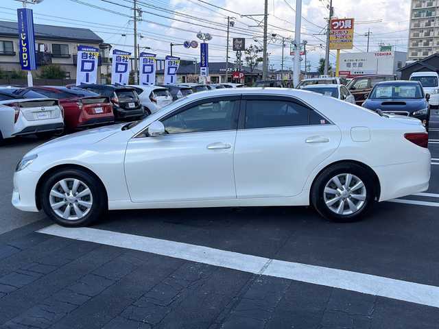 トヨタ マークＸ 250G Fパッケージ 長野県 2015(平27)年 5万km ホワイトパールクリスタルシャイン (株)IDOMが運営する【じしゃロン長野店】の自社ローン専用車両になります/こちらは現金またはオートローンご利用時の価格です。自社ローンご希望の方は別途その旨お申付け下さい./社外ナビ/ビルトインETC/ドライブレコーダー/社外フロアマット/MT付モードAT