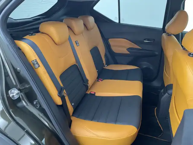 日産 キックス X ツートーンインテリアED 群馬県 2021(令3)年 4.4万km チタニウムカーキ プロパイロット　純正９型ナビ　フルセグＴＶ　全周囲カメラ デジタルインナーミラー シートヒーター　ステアリングヒーター　衝突被害軽減ブレーキ　レーンアシスト 前後ドラレコ　ＥＴＣ　スマートキー　禁煙