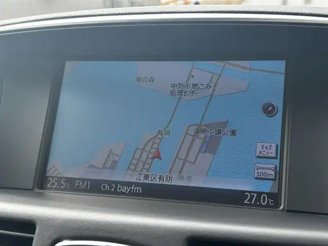 日産 フーガ ハイブリッド 福島県 2020(令2)年 3.7万km ダークブルー 純正ナビ/「TV・CD・FM・AM」/クルーズコントロール/レーンキープアシスト/前後ドライブレコーダー/ビルトインETC/アラウンドビューカメラ/バックカメラ/純正18インチアルミホイール/純正フロアマット/シートポジションメモリー/パワーシート/助手席オットマン機構/LEDヘッドライト