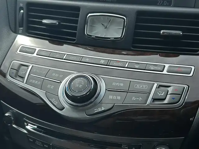 日産 フーガ ハイブリッド 福島県 2020(令2)年 3.7万km ダークブルー 純正ナビ/「TV・CD・FM・AM」/クルーズコントロール/レーンキープアシスト/前後ドライブレコーダー/ビルトインETC/アラウンドビューカメラ/バックカメラ/純正18インチアルミホイール/純正フロアマット/シートポジションメモリー/パワーシート/助手席オットマン機構/LEDヘッドライト