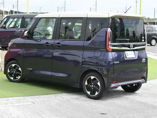 日産 ルークス HWS X プロパイロットED 千葉県 2020(令2)年 4.5万km パープルⅡ エマージェンシーブレーキ/プロパイロット/インテリジェントクルーズコントロール/ハンズフリー両側パワースライドドア/9インチ純正SDナビ/地デジTV/【DVD/CD再生機能】/アラウンドビューモニター/ドライブレコーダー/ステアリングスイッチ/LEDヘッドライト/フォグライト/ウインカーミラー/コーナーセンサー/純正14インチアルミホイル/サイド/カーテンエアバッグ/インテリジェントキー
