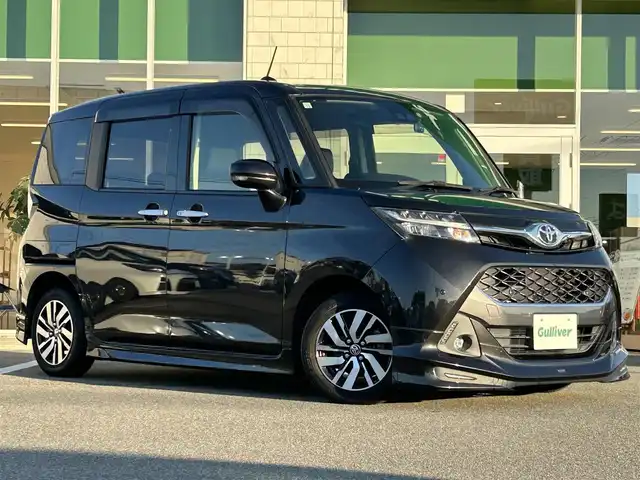 トヨタ タンク 兵庫県 2018(平30)年 5.3万km ブラックマイカメタリック 純正9インチナビ/フルセグTV/BTオーディオ/CD/DVD/バックカメラ/ETC/ステアリングスイッチ/クルーズコントロール/スマートアシスト/モデリスタエアロ/両側パワースライドドア/オートハイビーム/LEDヘッドライト/横滑り防止装置/衝突被害軽減システム