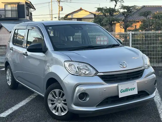 トヨタ パッソ X　S 静岡県 2020(令2)年 4.4万km ブライトシルバーM ユーザー買取車両/純正SDナビ（NSCN-W68）/[AM/FM/CD/BT/TV]/エンジンスタートボタン/スマートアシストIII/アイドリンクストップ/スマートキー/スペアキー×1/バックカメラ/ドライブレコーダー/ETC/コーナーセンサー/横滑り防止装置/衝突被害軽減システム/保証書/取扱説明書