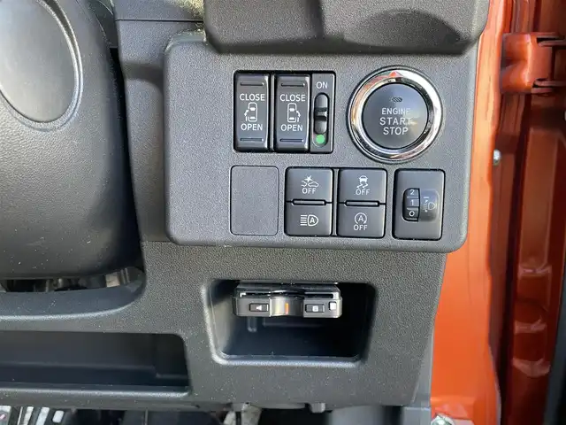 ダイハツ ウェイク L SA Ⅲ 山梨県 2018(平30)年 4.6万km パールホワイトⅢ/トニコオレンジメタリック 2トーン 純正ナビ/フルセグTV/DVD/バックカメラ/衝突軽減被害軽減システム/両側パワースライドドア/ドライブレコーダー/レーンキープアシスト/コーナーセンサー/両側パワースライドドア/ETC/オートライト/オートハイビーム/純正14インチアルミホイール