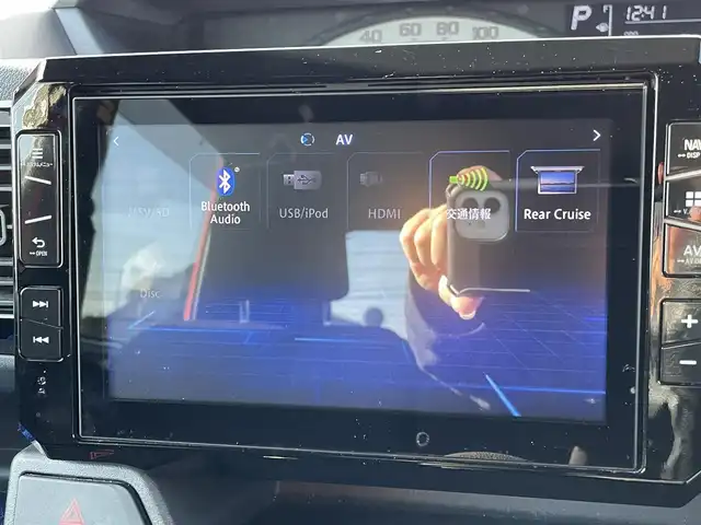 ダイハツ ウェイク L SA Ⅲ 山梨県 2018(平30)年 4.6万km パールホワイトⅢ/トニコオレンジメタリック 2トーン 純正ナビ/フルセグTV/DVD/バックカメラ/衝突軽減被害軽減システム/両側パワースライドドア/ドライブレコーダー/レーンキープアシスト/コーナーセンサー/両側パワースライドドア/ETC/オートライト/オートハイビーム/純正14インチアルミホイール