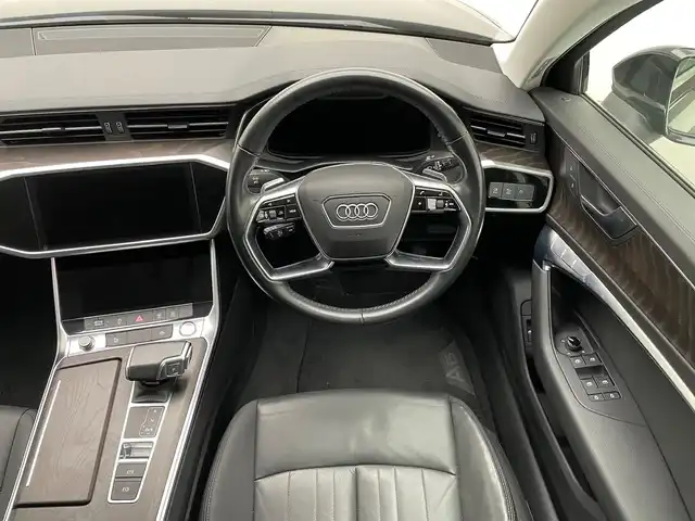 アウディ Ａ６ 55TFSIクワトロ デビューPKG 兵庫県 2019(令1)年 5.4万km 黒 純正HDDナビ（AM、FM、Bluetooth、フルセグ）/アウディセーフティ/ドライバーズアシスト/バーチャルコクピット/バックカメラ/全方位カメラ/ACC/前席パワーシート/前席シートヒーター/リアシェード/ブレーキホールド/マトリクスLED/レザーシート/ETC/ブラインドスポットモニター/オートハイビーム/スマートキー