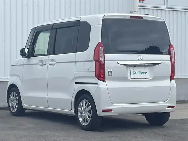 ホンダ Ｎ ＢＯＸ L 愛媛県 2022(令4)年 4.1万km プラチナホワイトパール ホンダセンシング/衝突被害軽減ブレーキ/レーンキープアシスト/前後誤発進抑制機能/アダプティブクルーズコントロール/ロードサインアシスト/クリアランスソナー/純正7インチナビ【VXM-224VFi】/　CD/DVD/Bluetooth/フルセグTV/バックカメラ/ビルトインETC/両側パワースライドドア/オートライト/LEDヘッドライト/電子パーキングブレーキ/バックテーブル×2/プッシュスタート/ステアリングスイッチ