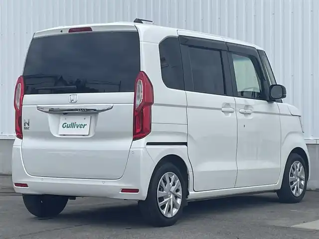 ホンダ Ｎ ＢＯＸ L 愛媛県 2022(令4)年 4.1万km プラチナホワイトパール ホンダセンシング/衝突被害軽減ブレーキ/レーンキープアシスト/前後誤発進抑制機能/アダプティブクルーズコントロール/ロードサインアシスト/クリアランスソナー/純正7インチナビ【VXM-224VFi】/　CD/DVD/Bluetooth/フルセグTV/バックカメラ/ビルトインETC/両側パワースライドドア/オートライト/LEDヘッドライト/電子パーキングブレーキ/バックテーブル×2/プッシュスタート/ステアリングスイッチ