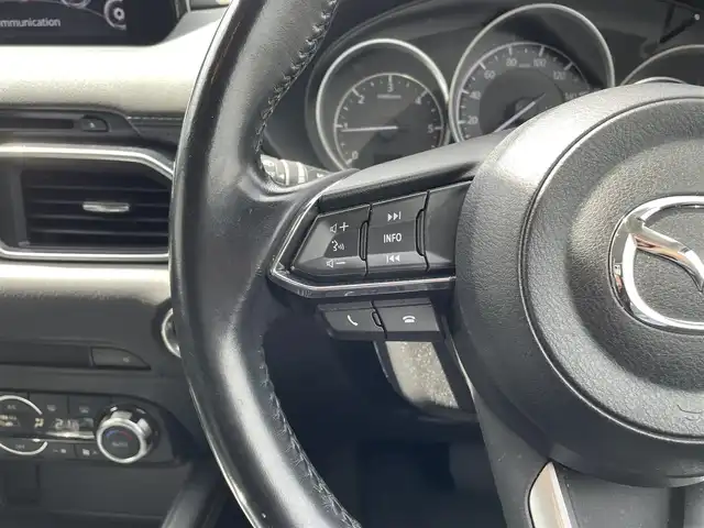 マツダ ＣＸ－５ XD Lパッケージ 広島県 2018(平30)年 12.3万km ジェットブラックマイカ ワンオーナー/純正ナビ/ＥＴＣ/バックカメラ/アラウンドビューモニター/ブラインドスポットモニター/BOSEサウンドシステム/パワーシート/スマートブレーキシステム/レーダークルーズコントロール/ＬＥＤヘッドライト/オートライト/ステアリングヒーター/プッシュスタート/スペアキー/保証書/取扱説明書