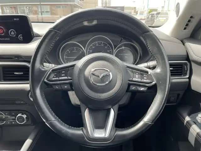 マツダ ＣＸ－５ XD Lパッケージ 広島県 2018(平30)年 12.3万km ジェットブラックマイカ ワンオーナー/純正ナビ/ＥＴＣ/バックカメラ/アラウンドビューモニター/ブラインドスポットモニター/BOSEサウンドシステム/パワーシート/スマートブレーキシステム/レーダークルーズコントロール/ＬＥＤヘッドライト/オートライト/ステアリングヒーター/プッシュスタート/スペアキー/保証書/取扱説明書