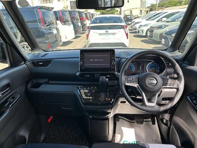 日産 ルークス ハイウェイスター X 大阪府 2020(令2)年 0.8万km ホワイトパール 9インチナビ（フルセグ/Bluetooth/CD/DVD)/アラウンドビューモニター/両側パワースライドドア/衝突被害軽減システム/レーンキープアシスト/横滑り防止装置/コーナーセンサー/アイドリングストップ/デジタルインナーミラー/ドライブレコーダー（前後）/ビルトインETC2.0/純正LEDライト/純正フロアマット