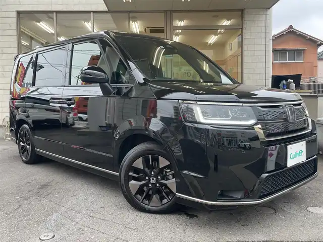 ホンダ ステップワゴン スパーダ eHEV 愛知県 2022(令4)年 4万km クリスタルブラックパール /当店買取/禁煙/1オーナー//純正11.4インチナビLXM-237VFLi//CD/DVD/フルセグTV/HDMI/SD/Musiclack//Bluetooth/ETC2.0//ナビ装着スペシャルパッケージ//ブラインドスポットインフォメーション//パワーゲート/リヤスポ//全列USB/ハーフレザー/シートヒーター//2列目オットマン//Aブレーキホールド//パドルシフト//typeC/USB/TRC/カーテンエアバック//両側Pスライドドア//保証書/取説/スペアキー
