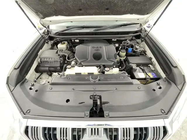 トヨタ ランドクルーザー プラド TX 千葉県 2018(平30)年 6.4万km ホワイトパールクリスタルシャイン ワンオーナー/4WD/Toyota Safety Sense/・プリクラッシュセーフティシステム/・レーダークルーズコントロール/・レーンディパーチャーアラート/・オートマチックハイビーム/ディーラー純正SDナビ/（CD/DVD/Bluetooth/フルセグ）/バックカメラ/サンルーフ/ビルトインETC/プッシュスタート/オートエアコン/オートライト/純正ドライブレコーダー/IDLEUP機能/2ndSTART機能/ルーフレール/サイドステップ/ステアリングスイッチ/純正フロアマット/純正17インチAW/LED/トノカバー/スペアキー×1