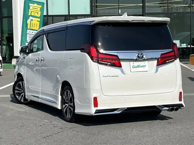 トヨタ アルファード S Cパッケージ 奈良県 2022(令4)年 2.8万km ホワイトパールクリスタルシャイン モデリスタエアロ/ワンオーナー/純正9インチディスプレイオーディオ/（TV/BT/AppleCarPlay/AndroidAuto）/純正12インチフリップダウンモニター（V12T-R68C）/レーダークルーズコントロール/バックカメラ/前後コーナーセンサー/プリクラッシュセーフティ/レーンキープアシスト/両側パワースライドドア/パワーバックドア/レザーシート/運転席メモリーシート/全席パワーシート/前席シートヒーター/エアーシート/ステアリングヒーター/後席サンシェード/LEDヘッドライト/ETC/前後ドライブレコーダー（DC-DR652）/純正18インチAW/保証書/取り扱い説明書/スペアキーX1