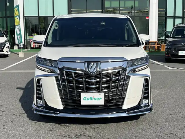 トヨタ アルファード S Cパッケージ 奈良県 2022(令4)年 2.8万km ホワイトパールクリスタルシャイン モデリスタエアロ/ワンオーナー/純正9インチディスプレイオーディオ/（TV/BT/AppleCarPlay/AndroidAuto）/純正12インチフリップダウンモニター（V12T-R68C）/レーダークルーズコントロール/バックカメラ/前後コーナーセンサー/プリクラッシュセーフティ/レーンキープアシスト/両側パワースライドドア/パワーバックドア/レザーシート/運転席メモリーシート/全席パワーシート/前席シートヒーター/エアーシート/ステアリングヒーター/後席サンシェード/LEDヘッドライト/ETC/前後ドライブレコーダー（DC-DR652）/純正18インチAW/保証書/取り扱い説明書/スペアキーX1