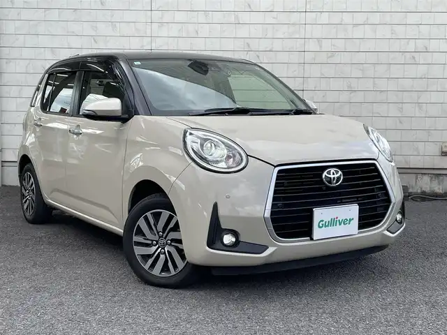 トヨタ パッソ モーダ　チャーム 大分県 2021(令3)年 1.6万km ブラックマイカメタリック/パウダリーベージュメタリック 2トーン 〇ワンオーナー/〇純正メモリーナビ（NSCN-W68）/　CD/BT/ワンセグ/ラジオ/〇全方位カメラ/〇ETC/〇社外前後ドライブレコーダー/〇スマートキー/〇エンジンプッシュスタート/〇ステアリングスイッチ/〇プリクラッシュセーフティシステム/〇オートハイビームアシスト/〇横滑り防止機能/〇純正LEDヘッドライト/〇純正フォグランプ/〇ウインカーミラー/〇保証書/〇取扱説明書/〇スペアキー