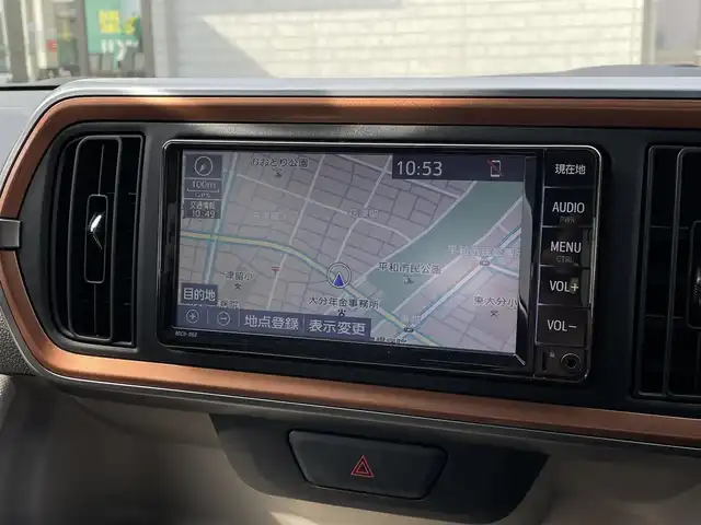 トヨタ パッソ モーダ　チャーム 大分県 2021(令3)年 1.6万km ブラックマイカメタリック/パウダリーベージュメタリック 2トーン 〇ワンオーナー/〇純正メモリーナビ（NSCN-W68）/　CD/BT/ワンセグ/ラジオ/〇全方位カメラ/〇ETC/〇社外前後ドライブレコーダー/〇スマートキー/〇エンジンプッシュスタート/〇ステアリングスイッチ/〇プリクラッシュセーフティシステム/〇オートハイビームアシスト/〇横滑り防止機能/〇純正LEDヘッドライト/〇純正フォグランプ/〇ウインカーミラー/〇保証書/〇取扱説明書/〇スペアキー