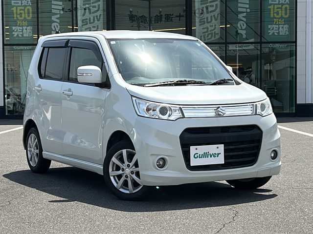 スズキ ワゴンＲ スティングレー X 岡山県 2013(平25)年 7.6万km パールホワイト