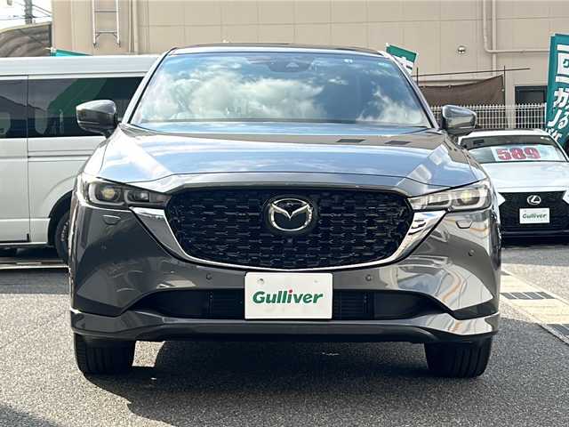 マツダ ＣＸ－５ XD エクスクルーシブモード 愛知県 2022(令4)年 1.9万km マシーングレープレミアムM /禁煙//ワンオーナー//メーカーナビ//フルセグ/BT/USB/FM/AM//BOSEプレミアムサウンド//全方位カメラ//純正19AW//茶レザーシート//シートメモリー//前席パワーシート//前席シートヒーター//前席ベンチレーション//ワイヤレス充電//革巻ステアリング//ステアリングスイッチ//ステアリングヒーター//ドライブレコーダー//ETC//クリアランスソナー//i-stop//ACC/SBS/SCBS//レーンキープアシストシステム//車間認知支援システム//車線逸脱警報システム//ブラインドスポットモニタリング//車間制御//速度標識警報//ドライバーアテンションアラート//ACC//オフロードトラクションアシストスイッチ//LEDオートライト//ヘッドライトウォッシャー//Rフォグ//リヤワイパー//プッシュスタート//防眩ルームミラー//トノカバー//社外スカッフプレート//フロアマット//USB充電//新車時保証書//取扱説明書/ナビ取説/ドラレコ取説//スマートキー//スマートスペアキー