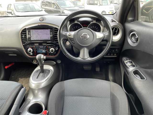 日産 ジューク 15RX Vセレクション 静岡県 2017(平29)年 9.8万km ナイトベールパープル エマージェンシーブレーキ/レーンアシスト/純正メモリナビ・フルセグTV/DVD/CD/SD/USB/Bluetooth/バックカメラ/純正17インチアルミホイール/ETC/スマートキー/プッシュスタート/新車時保証書/取扱説明書