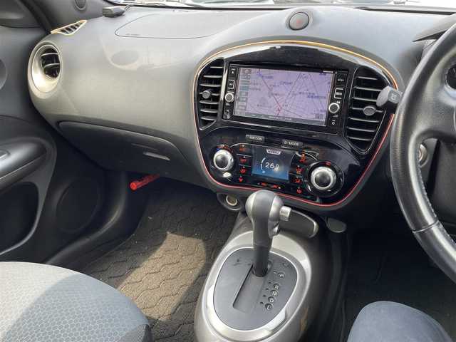 日産 ジューク 15RX Vセレクション 静岡県 2017(平29)年 9.8万km ナイトベールパープル エマージェンシーブレーキ/レーンアシスト/純正メモリナビ・フルセグTV/DVD/CD/SD/USB/Bluetooth/バックカメラ/純正17インチアルミホイール/ETC/スマートキー/プッシュスタート/新車時保証書/取扱説明書