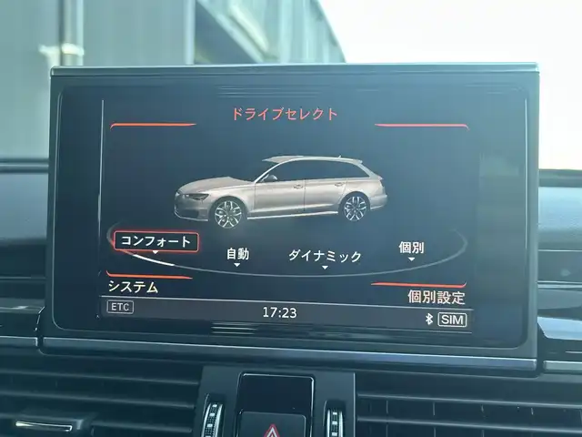 アウディ ＲＳ６ アバント パフォーマンス 茨城県 2016(平28)年 4.7万km 黒 ナイトビジョンパッケージ/純正ナビ/（AM.FM.CD.DVD.BT）/フルセグTV/360°カメラ/ETC/ACC/LKA/BSM/HUD/パノラマSR/黒革シート/BOSEサウンド/D/N席パワーシート/D/N席シートヒーター/パワーバックドア