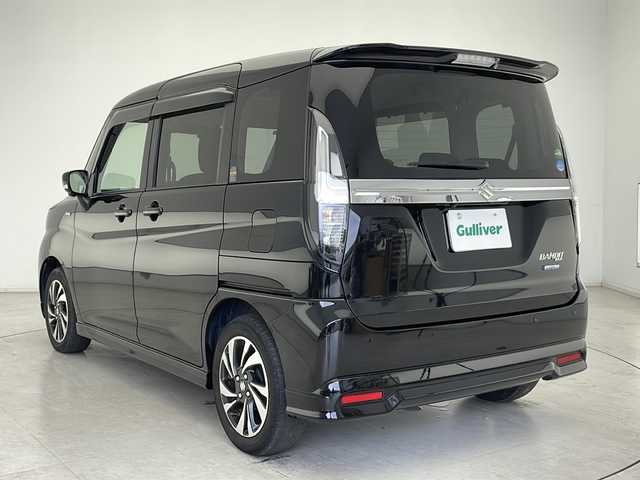 スズキ ソリオ バンディット HV MV 千葉県 2021(令3)年 2.5万km スーパーブラックパール 純正メモリナビ/フルセグテレビ/バックカメラ/全周囲カメラ/Bluetooth/USB/iPod/Andoリナビ/フルセグテレビ/バックカメラ/全周囲カメラ/Bluetooth/USB/iPod/Ando/AppleCarPlay/CD/DVD/再生/スズキセーフティサポート/アダプティブクルーズコントロール/レーンキープアシスト/オートマチックハイビーム/後方コーナーセンサー/ヘッドアップディスプレイ/両側パワースライドドア/前席シートヒーター/純正フロアマット/純正15インチアルミホイール/スマートキー/プッシュスタート