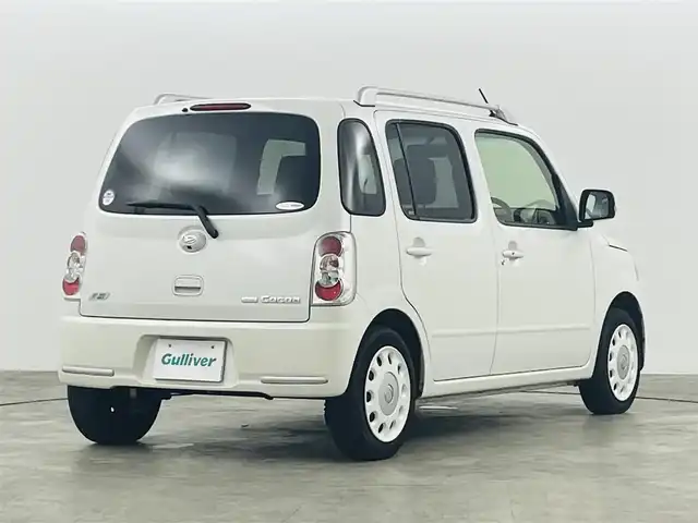 ダイハツ ミラ ココア プラスX SPコーデ スマセレSN 福島県 2014(平26)年 7.6万km パールホワイトⅢ 純正ナビ/・Bluetooth/CD/DVD/USB/・バックカメラ/アイドリングストップ/ルーフレール/革巻きステアリング/ベンチシート/ヘッドライトレベライザー/・フォグライト/電動格納ウィンカーミラー/スマートキー/・スペアキー/純正フロアマット/取扱説明書/保証書