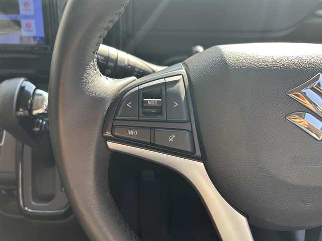 スズキ ソリオ バンディット HV MV 滋賀県 2023(令5)年 4万km ピュアホワイトP 社外7インチナビ/【Bluetooth/CD/DVD/USB】/レーダークルコン /両側パワースライドドア/衝突軽減ブレーキ/リアソナー /レーンキープアシスト/ヘッドアップディスプレイ/D/N席シートヒーター/ETC/前方ドライブレコーダー/プッシュスタート/スマートキー/ステアリングリモコン