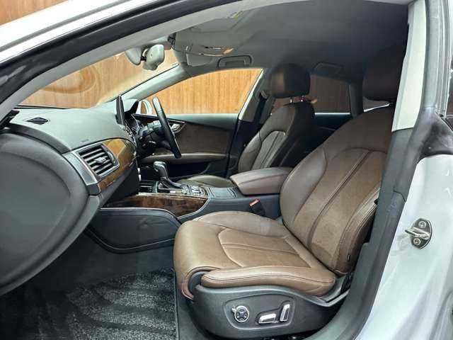 アウディ Ａ７ SB 3．0 TFSI クワトロ 千葉県 2016(平28)年 4.8万km 白 フロントコンフォートパッケージ　/マトリクスLED　/純正ナビ　/バックカメラ/ACC　/茶革　/シートヒーター　/ベンチレーション　/BOSEサウンド　/LEDヘッドライト　/オートライト　/電動リアゲート　/PDC　/ドライブレコーダー　/ETC
