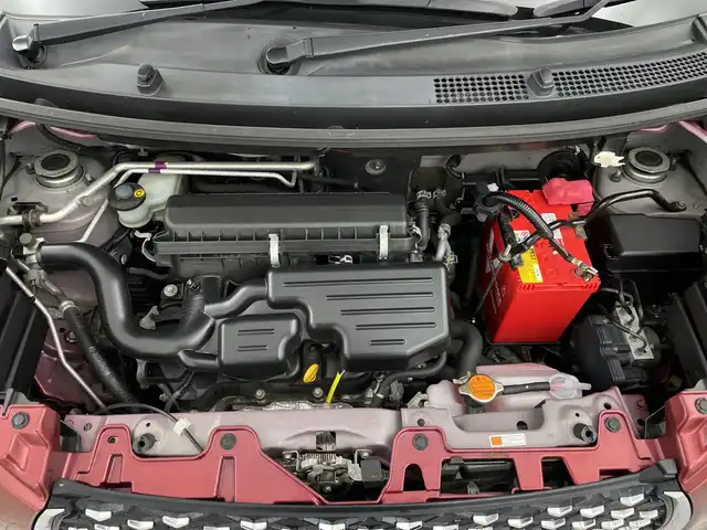 ダイハツ キャスト スタイル X SAⅢ 新潟県 2018(平30)年 5.2万km ファイアークォーツレッドM 4WD/社外ナビ/　　フルセグ/CD/DVD/BT/バックカメラ/オートライト/オートハイビーム/ステアリングスイッチ/アイドリングストップ/電格ミラー/スマートキー/ETC
