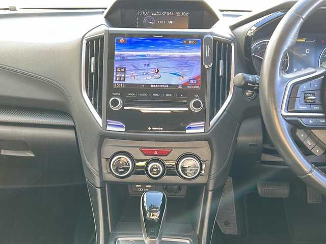 スバル インプレッサ ＸＶ 1．6i－L アイサイト 岐阜県 2019(令1)年 6万km クールグレーカーキ 登録時走行距離59569km/純正８型ナビ/フルセグＴＶ/バック、サイドカメラ/４ＷＤ/ＭＴ付きＡＴ/パドルシフト/クルーズコントロール/ドライブレコーダー/ドアバイザー/純正フロアマット/純正アルミホイール/ＵＳＢ/スマートキー/スペアキー/ABS/横滑り防止装置/コーナーセンサー/レーンキープアシスト/盗難防止装置/オートライト/オートマチックハイビーム/LEDヘッドライト/エアバッグ/衝突被害軽減システム