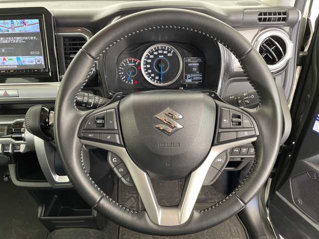 スズキ クロスビー HYBRID MZ 愛知県 2020(令2)年 3.3万km タフカーキパールメタリック/ブラック2トーン スズキセーフティサポート/純正8型ナビ/レーダークルーズコントロール/シートヒーター/コーナーセンサー/純正アルミホイール/ＥＴＣ/LEDヘッドライト/オートマチックハイビーム/パドルシフト/ドライブレコーダー/衝突軽減システム/フルセグ/CD DVD/Bluetooth/ステアリングスイッチ/スマートキー/プッシュスタート