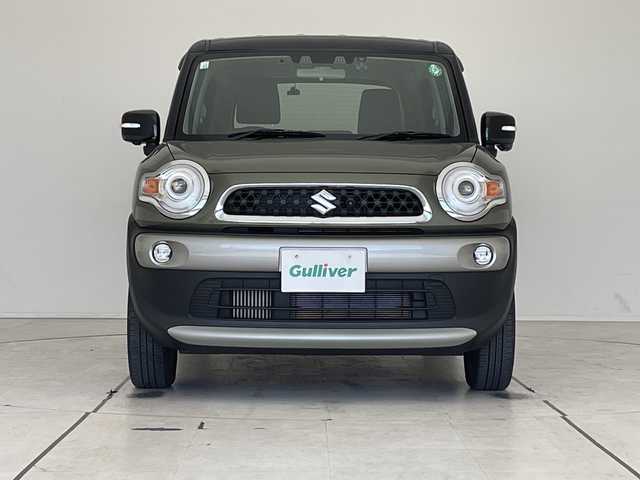 スズキ クロスビー HYBRID MZ 愛知県 2020(令2)年 3.3万km タフカーキパールメタリック/ブラック2トーン スズキセーフティサポート/純正8型ナビ/レーダークルーズコントロール/シートヒーター/コーナーセンサー/純正アルミホイール/ＥＴＣ/LEDヘッドライト/オートマチックハイビーム/パドルシフト/ドライブレコーダー/衝突軽減システム/フルセグ/CD DVD/Bluetooth/ステアリングスイッチ/スマートキー/プッシュスタート