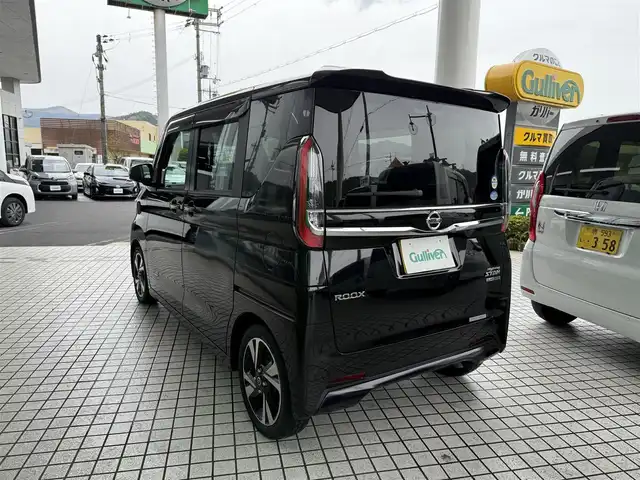 日産 ルークス HWS Gターボ プロパイロットED 京都府 2021(令3)年 4.2万km ブラック プロパイロット/インテリジェントエマージェンシーブレーキ/踏み間違い衝突防止アシスト/ふらつき警報/前方衝突予測警報/車線逸脱警報/純正9インチメモリーナビ、地デジ、Bluetooth/アラウンドビューモニター/USB端子/ドライブレコーダー/LEDヘッドランプ/両側パワースライドドア /スペアキー/保証書/取扱説明書