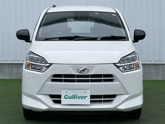 ダイハツ ミラ イース X SAⅢ 香川県 2019(令1)年 2.1万km ホワイト 登録時走行距離：20501km/ケンウッドメモリナビ/　CD再生　BT接続/スマートアシスト/クリアランスソナー/オートハイビーム/LEDヘッドライト/レベライザヘッドライト/アイドリングストップ/横滑り防止装置/電動格納ミラー/ドアバイザー/フロアマット/リモコンキー