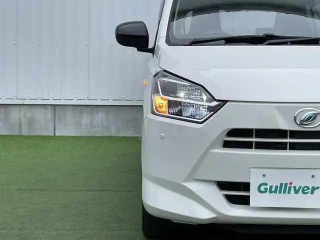 ダイハツ ミラ イース X SAⅢ 香川県 2019(令1)年 2.1万km ホワイト 登録時走行距離：20501km/ケンウッドメモリナビ/　CD再生　BT接続/スマートアシスト/クリアランスソナー/オートハイビーム/LEDヘッドライト/レベライザヘッドライト/アイドリングストップ/横滑り防止装置/電動格納ミラー/ドアバイザー/フロアマット/リモコンキー