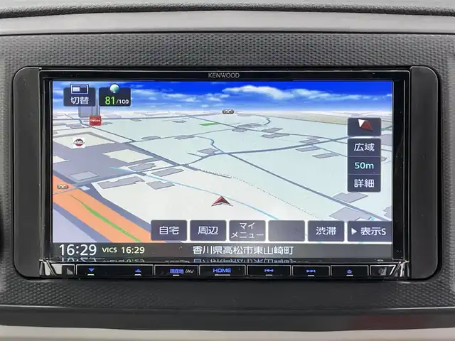 ダイハツ ミラ イース X SAⅢ 香川県 2019(令1)年 2.1万km ホワイト 登録時走行距離：20501km/ケンウッドメモリナビ/　CD再生　BT接続/スマートアシスト/クリアランスソナー/オートハイビーム/LEDヘッドライト/レベライザヘッドライト/アイドリングストップ/横滑り防止装置/電動格納ミラー/ドアバイザー/フロアマット/リモコンキー