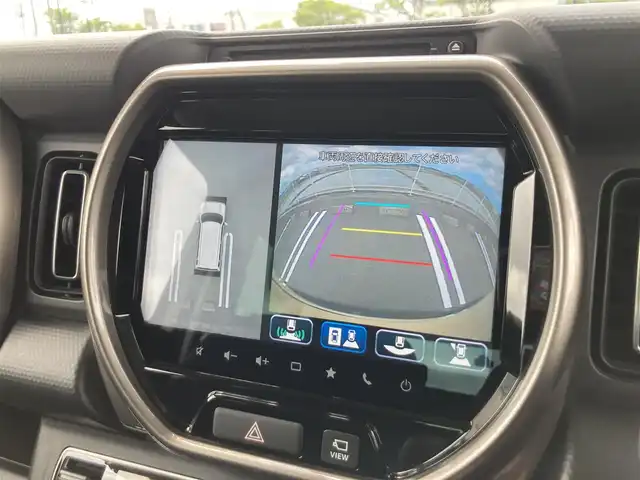 スズキ ハスラー Jスタイル Ⅱ 鳥取県 2022(令4)年 0.8万km シフォンアイボリーメタリック/ウッディブラウン2トーンルーフ 純正9インチナビ/フルセグ/CD/DVD/BT/USB/全方位モニター・ETC/デュアルセンサーブレーキサポート/レーンキープアシスト/レーダークルーズコントロール/前後ドライブレコーダー/パーキングセンサー/前席シートヒーター/LEDヘットライト/純正15インチアルミホイール/プッシュエンジンスタート/スマートキー×２/アイドリングストップ/ルーフレール/フロアマット