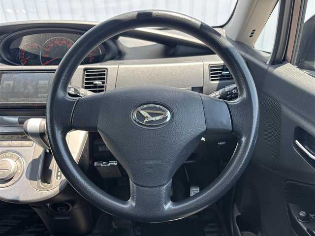 ダイハツ ムーヴ カスタム X LTD 滋賀県 2007(平19)年 11.3万km ミスティックレッドクリスタルメタリック 社外ナビ（CD/DVD/AUX)/盗難防止装置/ETC/純正フロアマット/純正アルミホイール