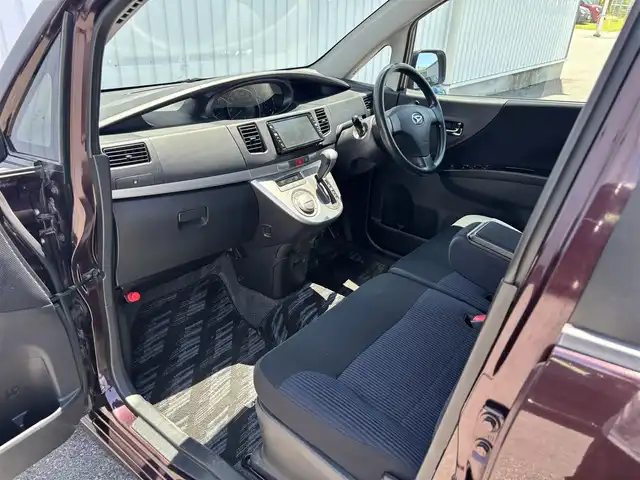 ダイハツ ムーヴ カスタム X LTD 滋賀県 2007(平19)年 11.3万km ミスティックレッドクリスタルメタリック 社外ナビ（CD/DVD/AUX)/盗難防止装置/ETC/純正フロアマット/純正アルミホイール