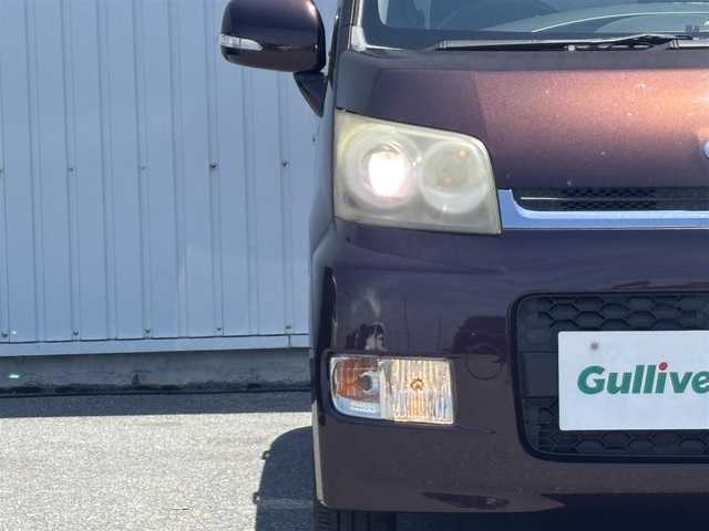 ダイハツ ムーヴ カスタム X LTD 滋賀県 2007(平19)年 11.3万km ミスティックレッドクリスタルメタリック 社外ナビ（CD/DVD/AUX)/盗難防止装置/ETC/純正フロアマット/純正アルミホイール