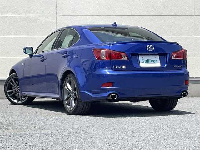 レクサス ＩＳ 350 Fスポーツ 茨城県 2012(平24)年 3.2万km エクシードブルーメタリック Fスポーツ/純正HDDナビ/・フルセグ/・DVD再生/・CD再生/・Bluetooth接続/バックカメラ/クルーズコントロール/ETC/ハーフレザーシート/前席パワーシート/・運転席メモリー機能付き/前席シートヒーター/本革巻きステアリング/MTモード付きAT/アルミ製スポーツペダル/ISOFIX/デイタイムランニングライト/フォグライト/リアフォグライト/純正フロアマット