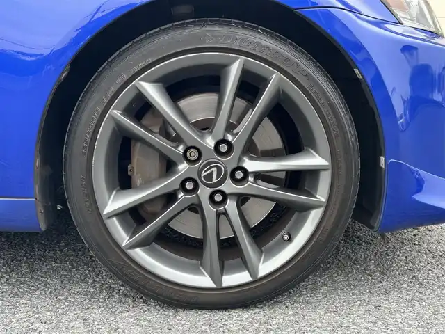 レクサス ＩＳ 350 Fスポーツ 茨城県 2012(平24)年 3.2万km エクシードブルーメタリック Fスポーツ/純正HDDナビ/・フルセグ/・DVD再生/・CD再生/・Bluetooth接続/バックカメラ/クルーズコントロール/ETC/ハーフレザーシート/前席パワーシート/・運転席メモリー機能付き/前席シートヒーター/本革巻きステアリング/MTモード付きAT/アルミ製スポーツペダル/ISOFIX/デイタイムランニングライト/フォグライト/リアフォグライト/純正フロアマット