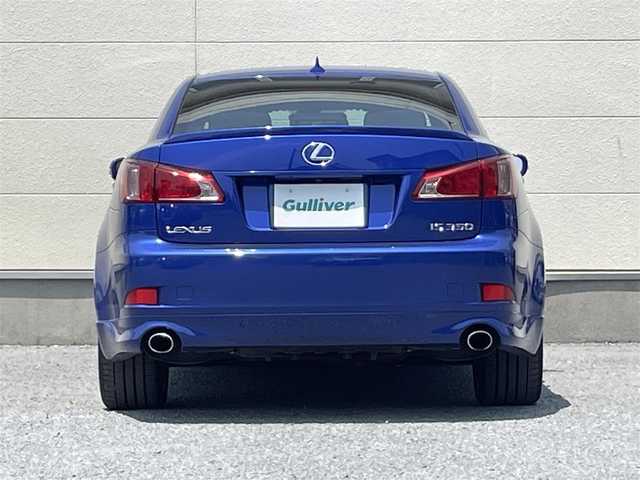 レクサス ＩＳ 350 Fスポーツ 茨城県 2012(平24)年 3.2万km エクシードブルーメタリック Fスポーツ/純正HDDナビ/・フルセグ/・DVD再生/・CD再生/・Bluetooth接続/バックカメラ/クルーズコントロール/ETC/ハーフレザーシート/前席パワーシート/・運転席メモリー機能付き/前席シートヒーター/本革巻きステアリング/MTモード付きAT/アルミ製スポーツペダル/ISOFIX/デイタイムランニングライト/フォグライト/リアフォグライト/純正フロアマット