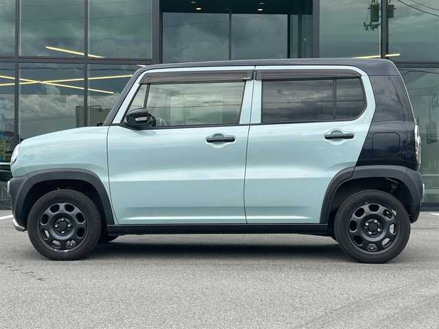 スズキ ハスラー タフワイルド 愛媛県 2019(令1)年 4万km オフブルーメタリック/ブラック 2トーン ワンオーナー/社外メモリナビ/CD/DVD/BT/MSV/iPod/DTV/バックカメラ/ETC/前後ドライブレコーダー/前席シートヒーター/ハーフレザーシート/衝突被害軽減ブレーキ/レーンキープアシストシステム/キセノンヘッドライト/オートライト/フォグランプ/純正フロアマット/純正ドアバイザー/プッシュスタート/スマートキー/スペアキー１本/保証書/取扱説明書
