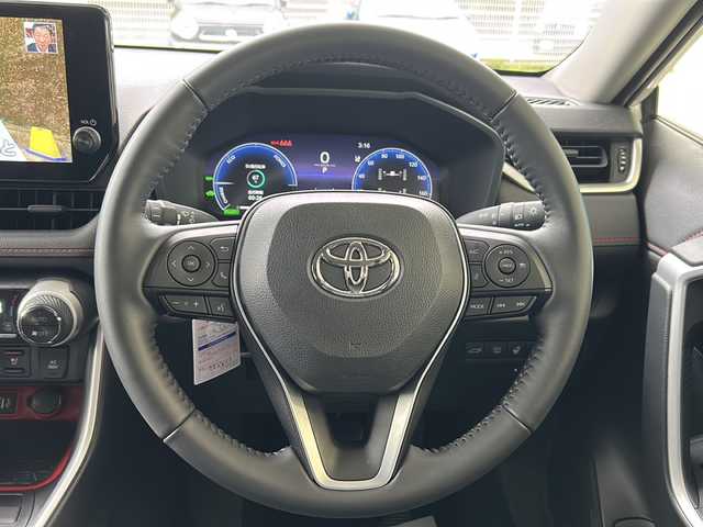 トヨタ ＲＡＶ４ HV アドベンチャー オフロードPKGⅡ 福島県 2024(令6)年 1.3万km スーパーホワイトⅡ 登録時走行距離：12221ｋｍ/ワンオーナー/純正メーカーナビ/(AM/FM/BT/フルセグTV)/衝突軽減システム/ブラインドスポットモニター/レインクリアリングブルーミラー/レーンディパーチャーアラート/追従クルーズコントロール/パノラミックビューモニター/ETC2.0/電動リアゲート/オートライト/オートマチックハイビーム/本革シート/純正LEDフォグ/純正AW/電格ミラー/プッシュスタート/シートヒーター/NanoeX/横滑り防止/ドラレコ/運転モード切替/AC１００V/サイドバイザー/ステアリングヒーター/コーナーセンサー/パワーシート/メモリーシート/ウィンカーミラー/スペアキー/保証書/取扱説明書