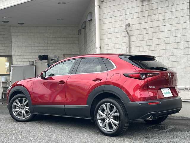 マツダ ＣＸ－３０ 20S プロアクティブ 神奈川県 2021(令3)年 1.4万km ソウルレッドクリスタルM ワンオーナー/マツダコネクトナビ/(CD/DVD/SD/USB/HDMI/BT/フルセグTV)/全方位カメラ/衝突被害軽減ブレーキ/レーンキープアシスト/横滑り防止装置/ブラインドスポットモニター/クリアランスソナー/オートハイビーム/アイドリングストップ/レーダークルーズコントロール/パドルシフト/パワーバックドア/ETC/前後ドライブレコーダー/オートライト/純正フロアマット/ISOFIX/スペアキー×1/保証書/取扱説明書